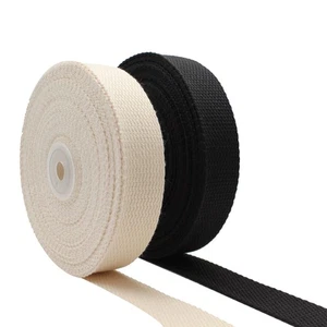 Dortrue Baumwolle Gurtband 1 Zoll 2 Rollen/20 Yards Gurtband Riemen für Taschengriff... - Bild 1 von 6