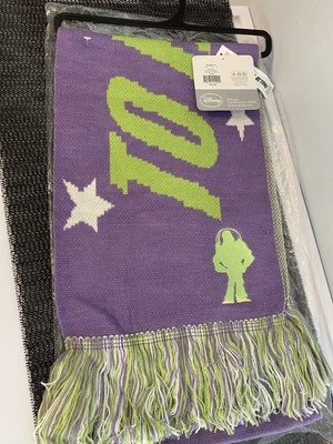 Bufanda Disney Pixar Toy Story Buzz Lightyear "To Infinity & Beyond" auténtica Foto 1 de 3