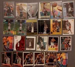 Lot 25 Tim Duncan Spurs NBA Basketball Karten gemischt Lot Inserts - Bild 1 von 5