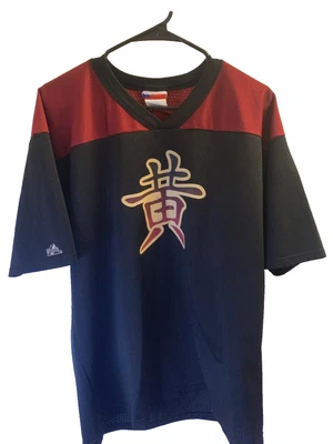 Vintage Majestic SF 49ers Shirt Men's Size L USA Short Sleeve Asian Symbol NFL - Image 1 of 4