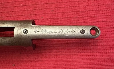 Carabina Winchester modelo 1873 original 3º modelo tang superior - c1890 - Imagem 1 de 2
