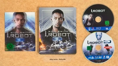 I, ROBOT - EU (GERMAN) IMPORT  3D + 2D BLU RAY STEELBOOK (READ DESCRIPTION) - Image 1 of 4