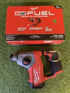 Milwaukee 2508-20 M12 COMBUSTIBLE 12V iones de litio sin escobillas 5/8 pulgadas SDS-Plus (solo herramienta - Imagen 1 de 2