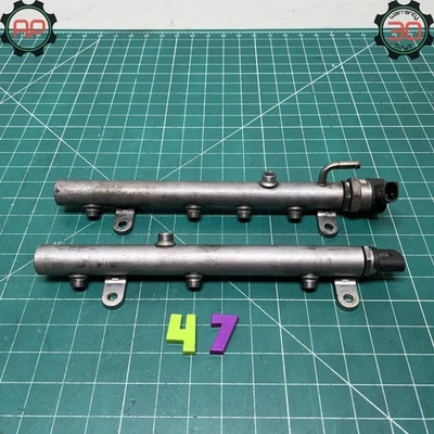 10-16 MERCEDES-BENZ ML350 OM642 3.0 MOTOR DIÉSEL PAR DE RIELES DE INYECCIÓN DE COMBUSTIBLE OEM Foto 1 de 4