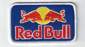 Red Bull Energy Drink Blue Formula One F1 Racing Team 3in Patch Iron / Sew-On - Picture 1 of 3
