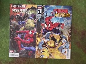 Spider-Man and Wolverine 1 Cover Set Marvel Comics  - Picture 1 of 3