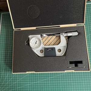 Mitiutoyo Micrometer 50mm to 75mm with Dial Gauge Made In Japan 510-123 - Picture 1 of 9