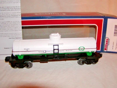 Williams Bachmann 48101 Quaker State Single Dome Tank Car O 027 MIB New Sealed - Image 1 of 4