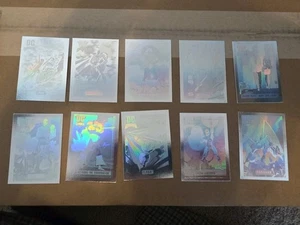 1992 Impel DC Comics Set Hologram Hall Of Fame 10 Card Set LOOK NEW UNCIRCULATED - Picture 1 of 2