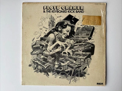 FLOYD CRAMER & THE KEYBOARD KICK BAND VINYL RECORD LP / 1977 MOOG Synth /PROMO! Foto 1 de 4