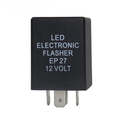 12V 40A 5-Pin EP27 LED Electronic Flasher Relay for Fixing Turn Signal Blinker E - Image 1 of 4