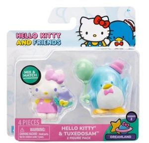 Hello Kitty And Friends DREAMLAND Series 2.  2-pack Figure  NEW TuxedoSam - Picture 1 of 3