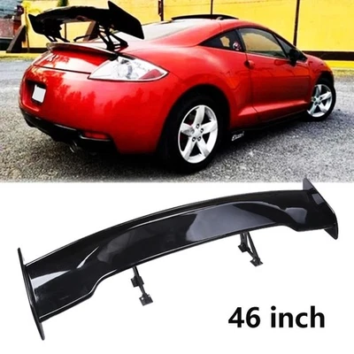 For Mitsubishi Eclipse 4G 46"Car GT Style Trunk Rear Spoiler Wing Gloss Black Foto 1 de 4