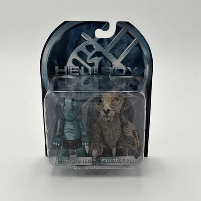 Mini figuras de acción Mezco Hellboy Abe Sapien y Sammael 2004 - totalmente nuevas Foto 1 de 4
