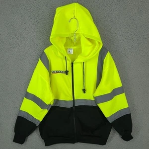 Forester Menards Sicherheits-Hoodie Herren Medium Klasse 3 Typ R reflektierend Neon Reißverschluss - Bild 1 von 7