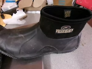 Neu Redhead Herren Regen Stiefel Gummi Camouflage Knöchel Slipper Größe 10 - Bild 1 von 3
