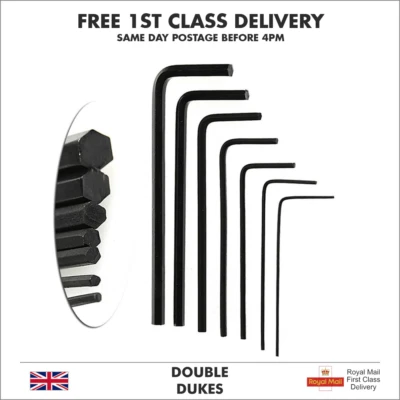 7PCS Mini Hexagon Hex Allen Key Set Wrench Screwdriver Micro Tool Kit 0.7mm-3mm - Image 1 of 4