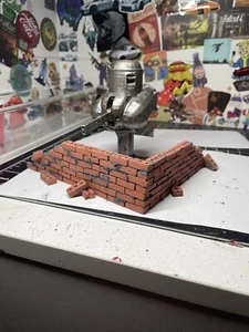 Miniatur 1/12 Scale REAL BRICK WALL 🧱 - For 6" Action Figures - CUSTOMS - READv - Bild 1 von 5