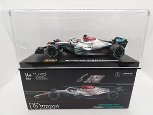 Mercedes AMG F1 W13 E George Russell #63 2022 1/43 Bburago F1 Con Piloto - Imagen 1 de 2