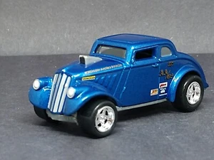 VINTAGE NHRA 1933 '33 WILLYs GASSER DRAG CAR 1/64 SCALE COLLECTIBLE CLASSIC BL - Picture 1 of 6