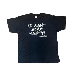 Vintage NBA San Antonio Spurs "I want some Nasty" -Coach Pop - Picture 1 of 3