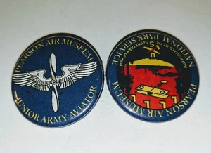 2 pearson air museum pin back buttons - Picture 1 of 2