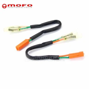 Turn Signal Adapter Plug For Honda CBR 250 600 F4 900 929 954 1000 RR Shadow 750 - Picture 1 of 8