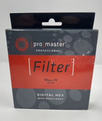 Pro Master Professional Filter Digital HGX With Repellamax 105mm UV Code 1636 - Image 1 of 4
