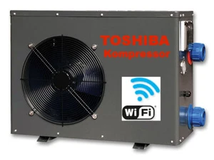 Wärmepumpe BP-100 WiFi Heizung 10kw Poolheizung Poolwärmepumpe Luft Wasser - Bild 1 von 9