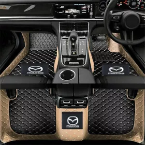 Fits For Mazda 3 Series Front Rear Car Mats Anti-slip Luxury Carpet All Weather - Imagen 1 de 21