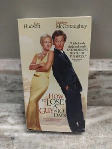 HOW TO LOSE A GUY IN 10 DAYS VHS Kate Hudson Mathew McConaughey 336963 - Picture 1 of 6