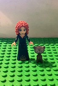 LEGO Disney Princess Merida w Bear Cub dp002 Minifigure. 41051