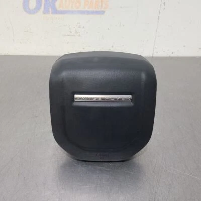 19 2019 RANGE ROVER VELAR SRS STEERING WHEEL LEFT DRIVER BLACK J8A2043B13JA - Image 1 of 4