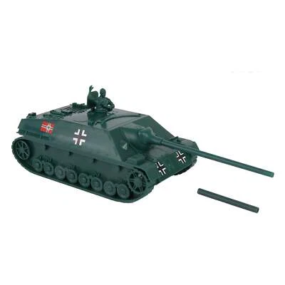BMC WW2 German Jagdpanzer IV Tank Destroyer Green 1:32 Plastic Army Men Vehicle - Image 1 of 4