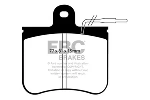 Pastillas de freno delanteras EBC Ultimax para Citroen Axel 1.3 (84 > 90) - Imagen 1 de 1