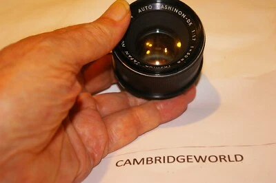 50mm f1.7 YASHICA AUTO YASHINON DX BLACK PRIME LENS for PENTAX  M42 screw mount - Image 1 of 2