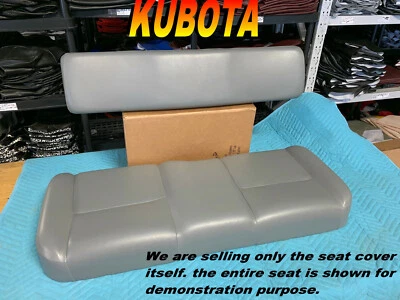 Kubota RTV1100 Funda Asiento Nueva. RTV 1100 UTV 2007-11 gris 991A Foto 1 de 4
