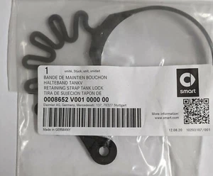 1PZ CAVETTO FASCIA FISSAGGIO TAPPO CARBURANTE BENZINA SMART FORTWO 451 ORIGINALE - Foto 1 di 1