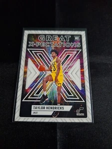 2023-24 PANINI DONRUSS GREAT X-PECTATIONS SP #9 TAYLOR HENDRICKS RC UTAH JAZZ - Picture 1 of 2
