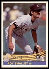 1984 Donruss Roy Smalley Baseball Cards #225