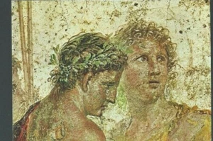 Ca 1950 PPC Oreste & Pylade Fresco In Italy 4 X 6" - Picture 1 of 1