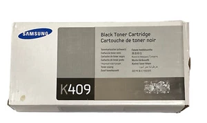 Genuine Samsung CLT-K409S Black Toner Cartridge (New In Box) - Picture 1 of 5