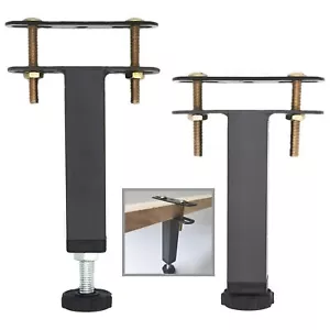 2pcs Adjustable Height Center Support Leg For Bedsteel Bed Frame Or Wooden Bed C - Picture 1 of 6