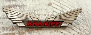 Braniff Airlines Kids Wings Plastic Pin Back - Picture 1 of 3