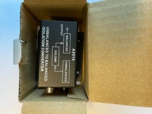Redback A2514 RCA to XLR Line Isolation Unit - NEW - Picture 1 of 3