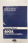 Notice Amplificateur Scott 460A