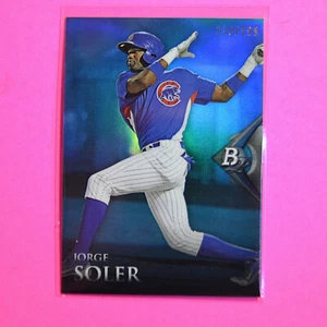 JORGE SOLER, 2014 BOWMAN PLATINUM #BPCP2 ROOKIE BLUE REFRACTOR, #d/199 - Picture 1 of 1