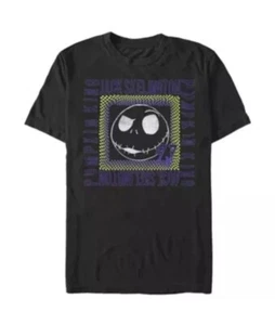 New: Disney Big & Tall (4XL) Jack Skeleton Graphic Logo - Picture 1 of 5