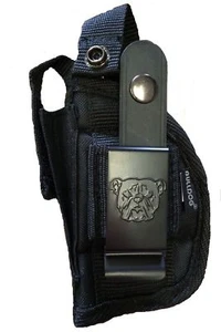 BERSA 380 Bulldog Gun Holster With Laser & Built-In Mag Pouch - Picture 1 of 3