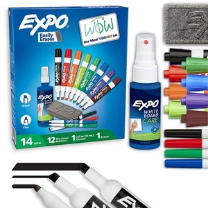 EXPO Low-Odor Dry-Erase Kit, Assorted Colors|10217 - Picture 1 of 8